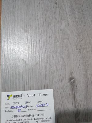 OEM SPC Vinyl Flooring, Rigid Core Vinyl Plank o grubości 4,5 mm / 5,0 mm